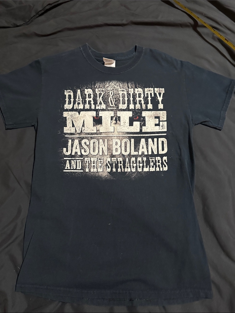 Jason Boland Graphic Tee Gildan Navy 'Dark & Dirty Mile'